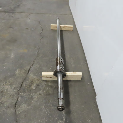 50mm Single Start 12mm Pitch Ball Screw Ball Nut 1500mm Screw Length 1850mm OAL