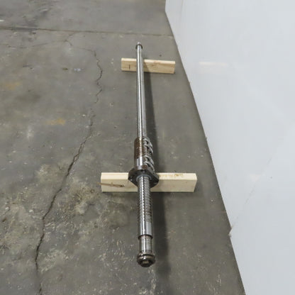 50mm Single Start 12mm Pitch Ball Screw Ball Nut 1500mm Screw Length 1850mm OAL