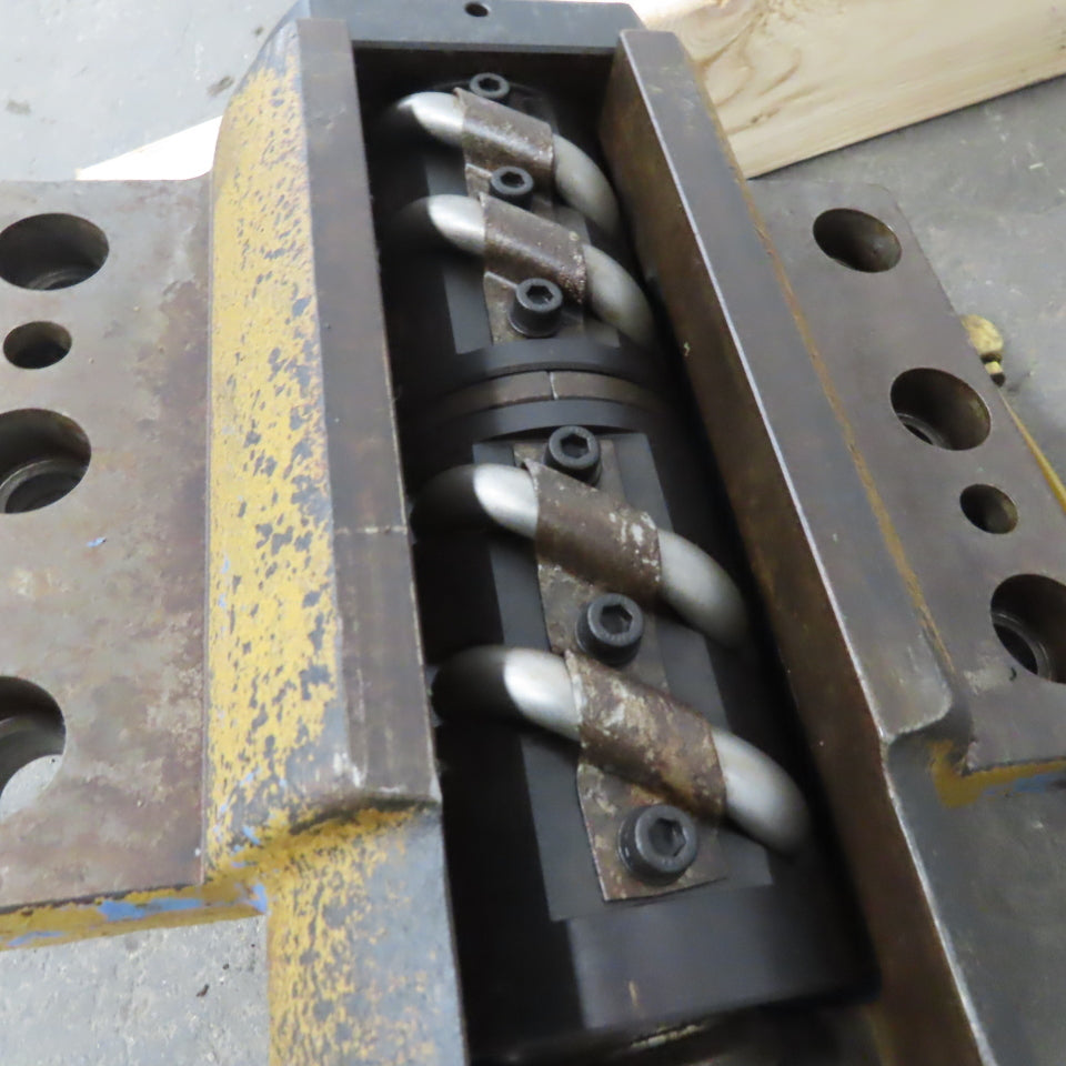 Mazak AJV 32/40 50mm Ball Screw 12mm Pitch Ball Nut 74" Screw Length 94-3/8" OAL