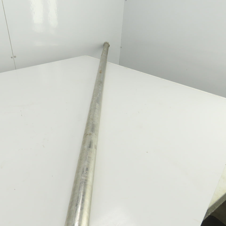 1-1/2" Stainless Steel Sanitary Pipe 84" OAL W/90° Elbow