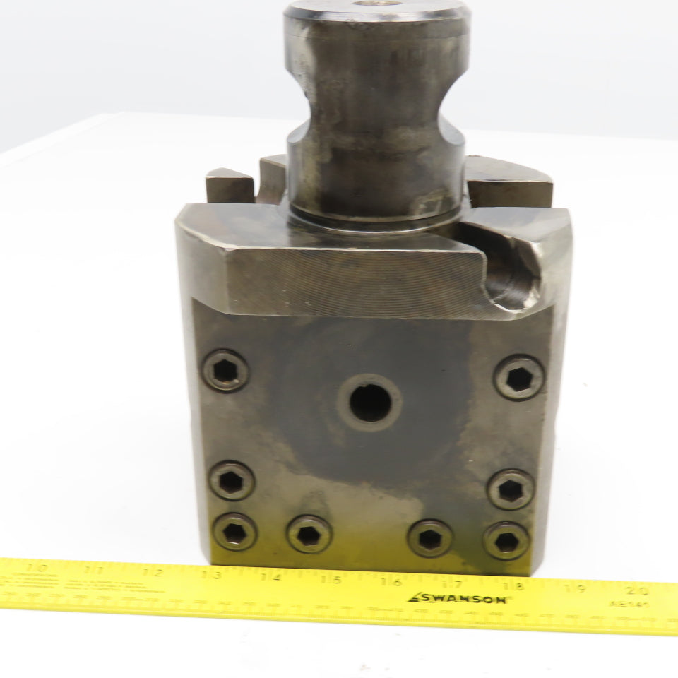 Davis 3 Position Turret Lathe Boring Bar Holder Block 1-1/2" Bar 2-3/4" Shank