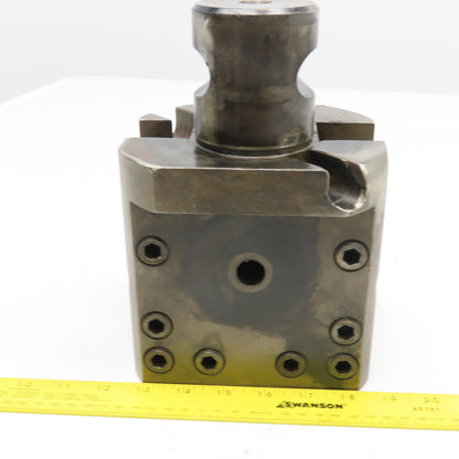 Davis 3 Position Turret Lathe Boring Bar Holder Block 1-1/2" Bar 2-3/4" Shank