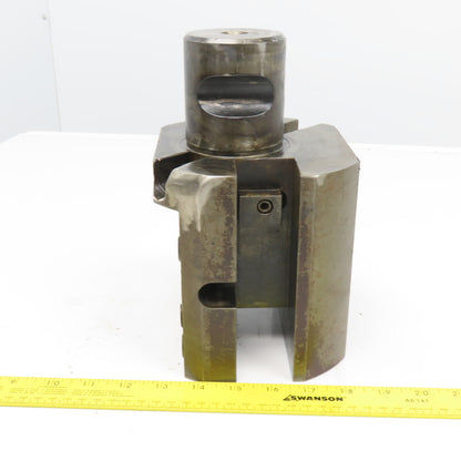 Davis 3 Position Turret Lathe Boring Bar Holder Block 1-1/2" Bar 2-3/4" Shank