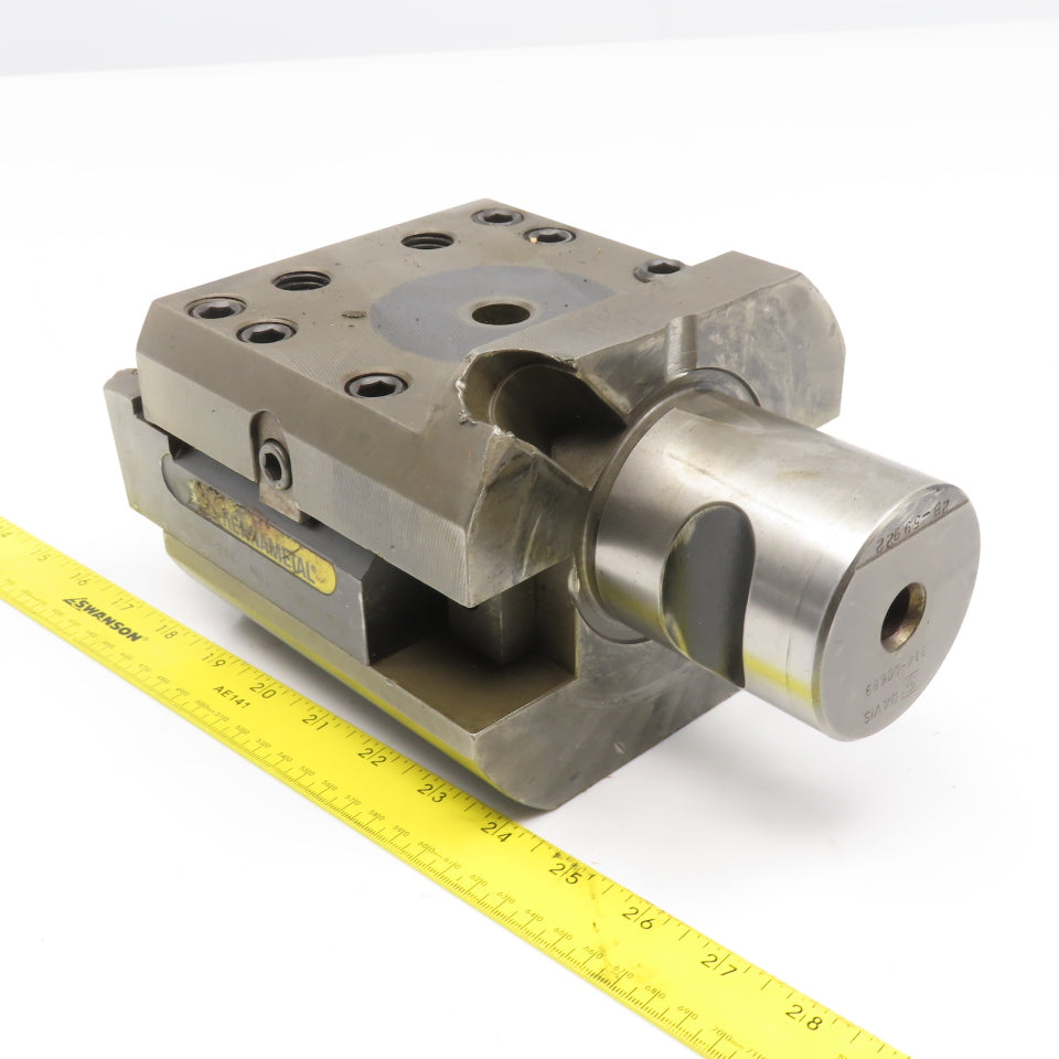 Davis 3 Position Turret Lathe Boring Bar Holder Block 1-1/2" Bar 2-3/4" Shank