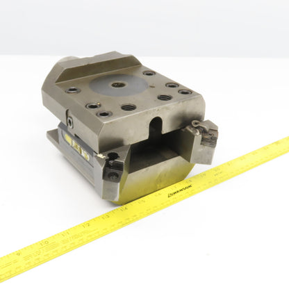 Davis 3 Position Turret Lathe Boring Bar Holder Block 1-1/2" Bar 2-3/4" Shank