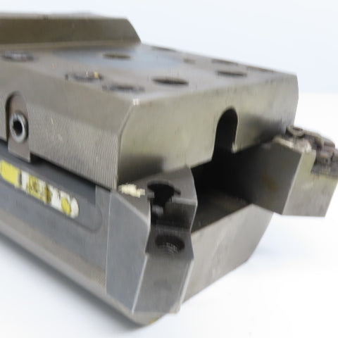 Davis 3 Position Turret Lathe Boring Bar Holder Block 1-1/2" Bar 2-3/4" Shank