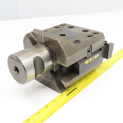 Davis 3 Position Turret Lathe Boring Bar Holder Block 1-1/2" Bar 2-3/4" Shank