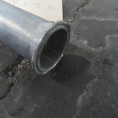 1-1/2" Stainless Steel Sanitary Pipe 99" OAL W/90° Elbow