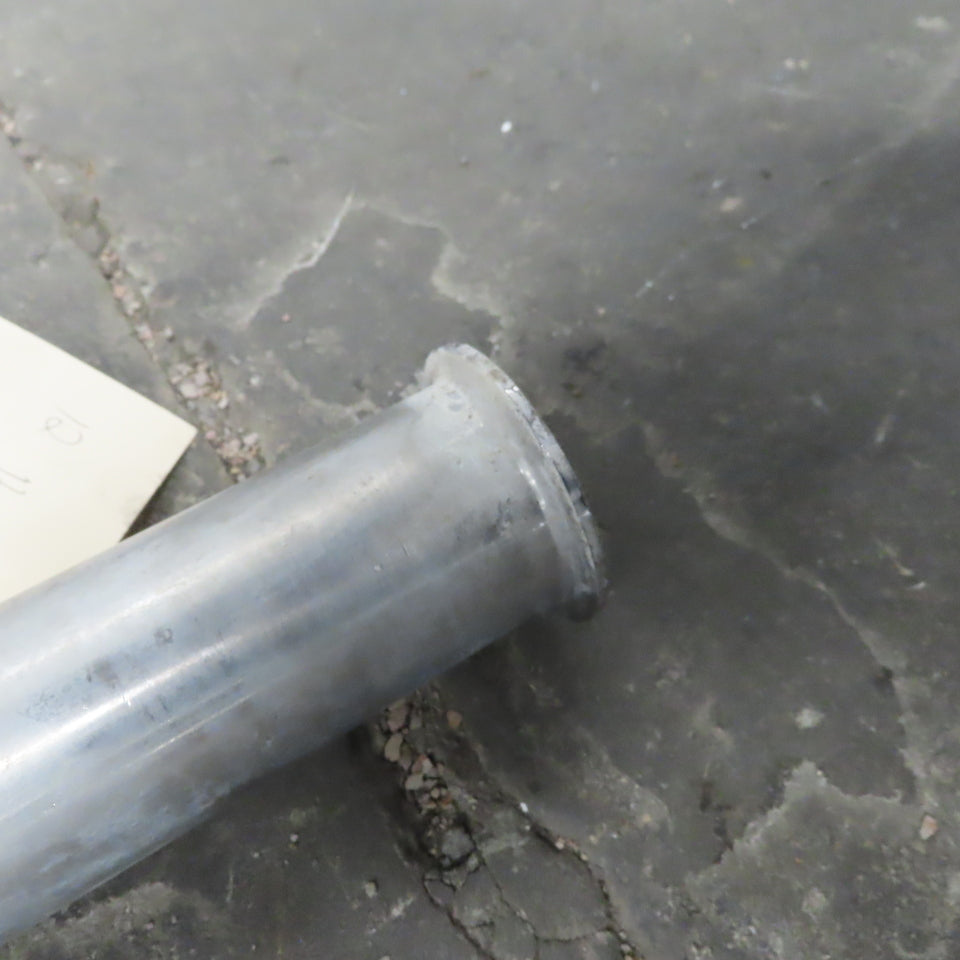 1-1/2" Stainless Steel Sanitary Pipe 99" OAL W/90° Elbow