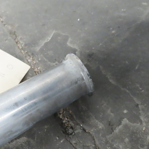1-1/2" Stainless Steel Sanitary Pipe 99" OAL W/90° Elbow