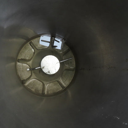 5.5 Gallon Stainless Steel Agitator/Spreader 4-3/8" x 1-3/4" Discharge