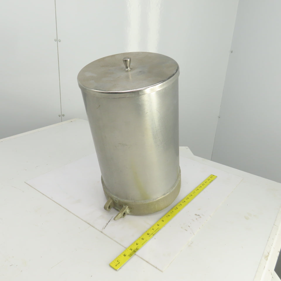 5.5 Gallon Stainless Steel Agitator/Spreader 4-3/8" x 1-3/4" Discharge