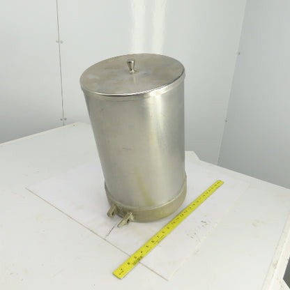 5.5 Gallon Stainless Steel Agitator/Spreader 4-3/8" x 1-3/4" Discharge