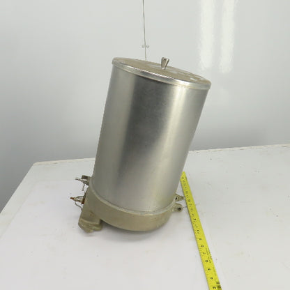 5.5 Gallon Stainless Steel Agitator/Spreader 4-3/8" x 1-3/4" Discharge