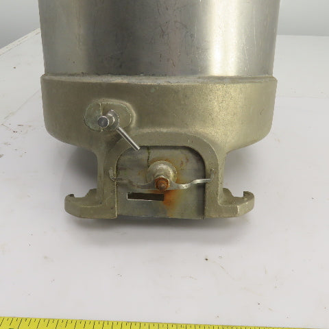 5.5 Gallon Stainless Steel Agitator/Spreader 4-3/8" x 1-3/4" Discharge