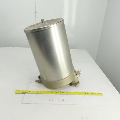 5.5 Gallon Stainless Steel Agitator/Spreader 4-3/8" x 1-3/4" Discharge