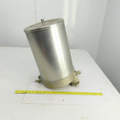 5.5 Gallon Stainless Steel Agitator/Spreader 4-3/8" x 1-3/4" Discharge