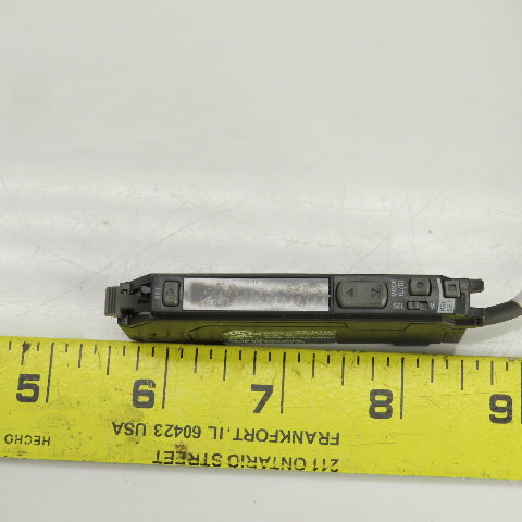 Keyence FS-N11P Digital Fiber Optic Sensor/Amplifier 12-24VDC