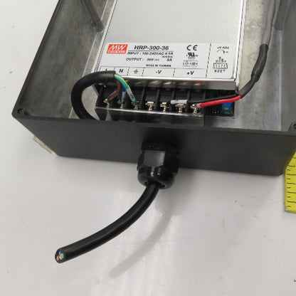 Mean Well HRP-300-36 Power Supply W/Enclosure Input 100-240VAC Output 36VDC