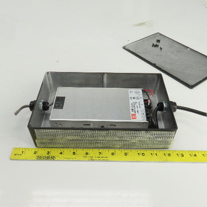 Mean Well HRP-300-36 Power Supply W/Enclosure Input 100-240VAC Output 36VDC