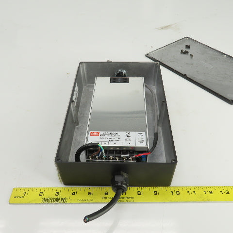 Mean Well HRP-300-36 Power Supply W/Enclosure Input 100-240VAC Output 36VDC