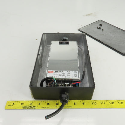 Mean Well HRP-300-36 Power Supply W/Enclosure Input 100-240VAC Output 36VDC