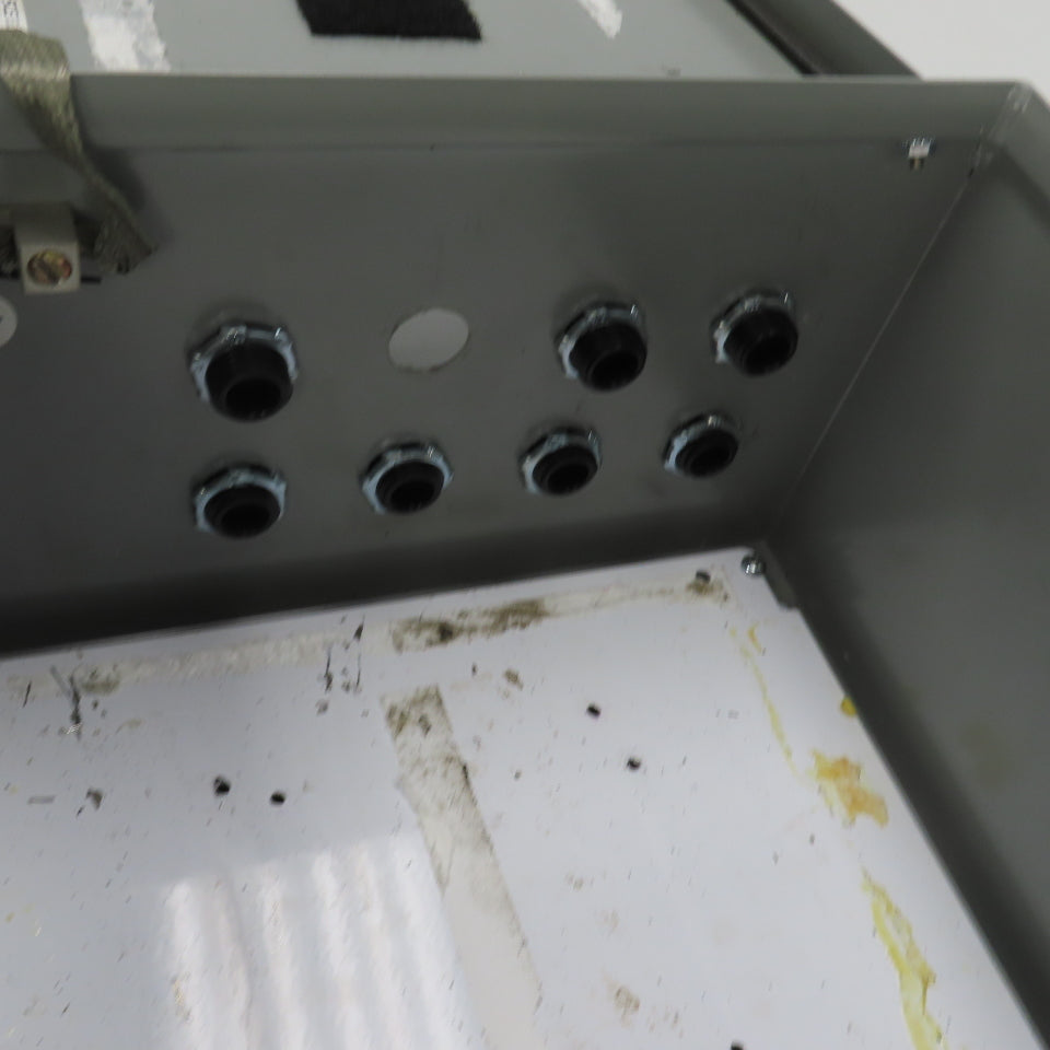 Saginaw Control SCE-12108BELJ 12" x 10" x 8" Electrical Enclosure W/Backplate