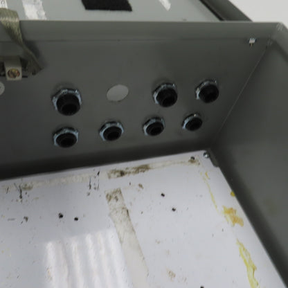 Saginaw Control SCE-12108BELJ 12" x 10" x 8" Electrical Enclosure W/Backplate