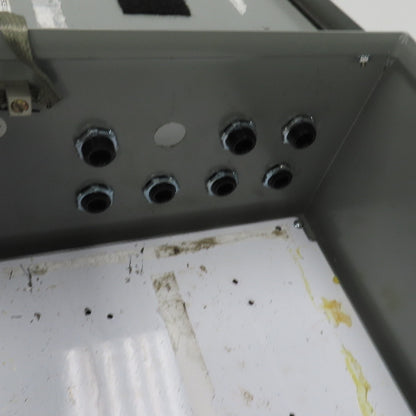 Saginaw Control SCE-12108BELJ 12" x 10" x 8" Electrical Enclosure W/Backplate