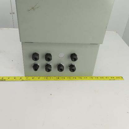 Saginaw Control SCE-12108BELJ 12" x 10" x 8" Electrical Enclosure W/Backplate