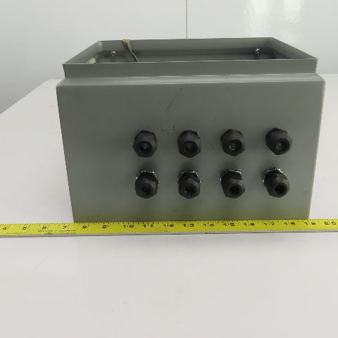 Saginaw Control SCE-12108BELJ 12" x 10" x 8" Electrical Enclosure W/Backplate