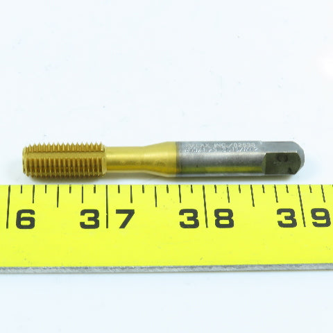 Balax M10 x 1.25 Metric Straight Bottoming Tap HSS TiN Coated Lot of 6