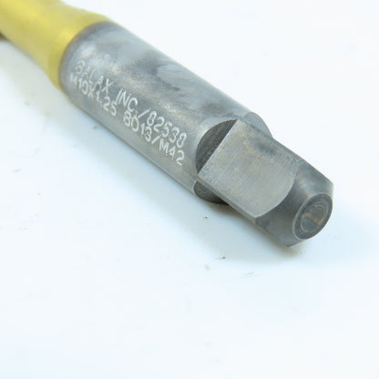 Balax M10 x 1.25 Metric Straight Bottoming Tap HSS TiN Coated Lot of 6