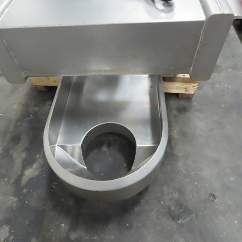 Hanging Stainless Steel Pan 152"x17-1/2" Vibratory Shaker Washdown Conveyor