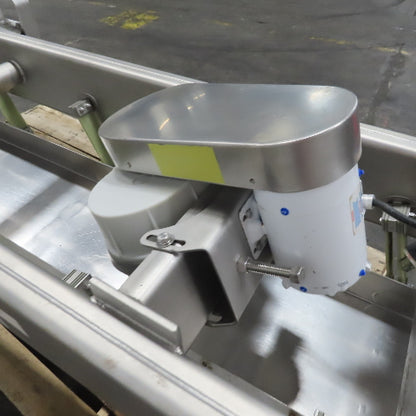 Hanging Stainless Steel Pan 152"x17-1/2" Vibratory Shaker Washdown Conveyor