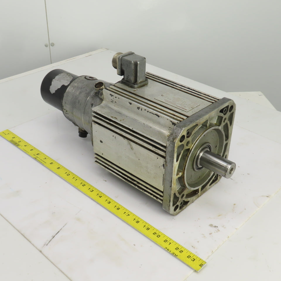 Rexroth Indramat 112A-0-LD-3-C/130-B-0 Servo Motor 300RPM 32mm Shaft