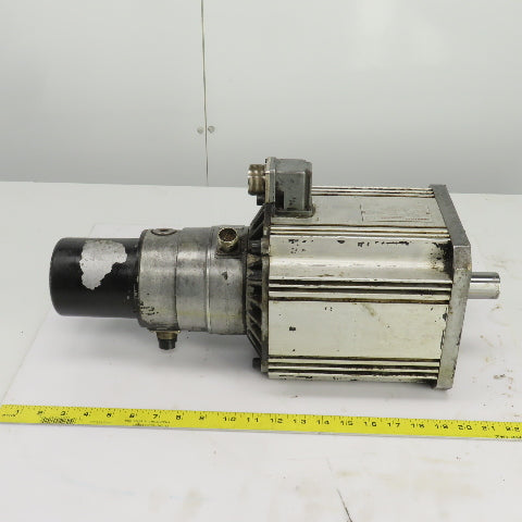 Rexroth Indramat 112A-0-LD-3-C/130-B-0 Servo Motor 300RPM 32mm Shaft