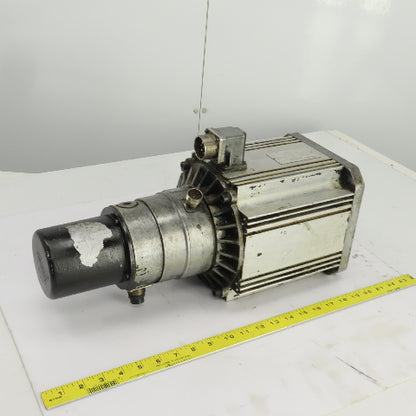 Rexroth Indramat 112A-0-LD-3-C/130-B-0 Servo Motor 300RPM 32mm Shaft
