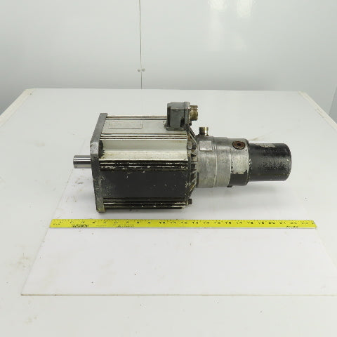 Rexroth Indramat 112A-0-LD-3-C/130-B-0 Servo Motor 300RPM 32mm Shaft