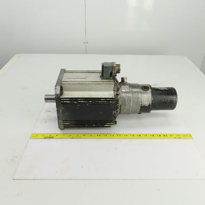 Rexroth Indramat 112A-0-LD-3-C/130-B-0 Servo Motor 300RPM 32mm Shaft