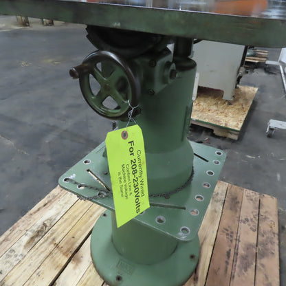 Max Oscillating Tilt Table Spindle Sander Woodworking Machinery 208-230/460V 3Ph