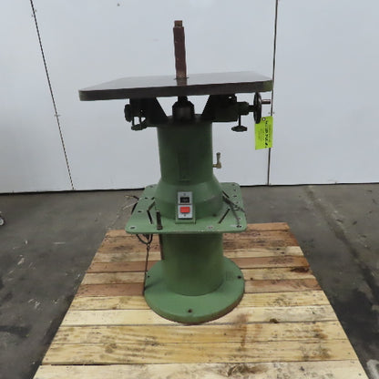 Max Oscillating Tilt Table Spindle Sander Woodworking Machinery 208-230/460V 3Ph