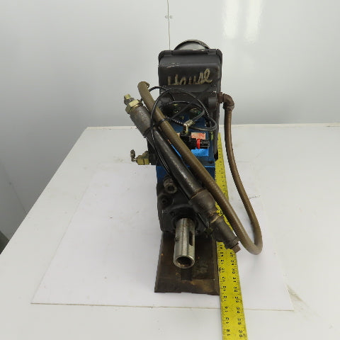 Hause Holomatic Model 2447 Air Over Hydraulic Drill Head 4" Stroke 3PH 230/460V