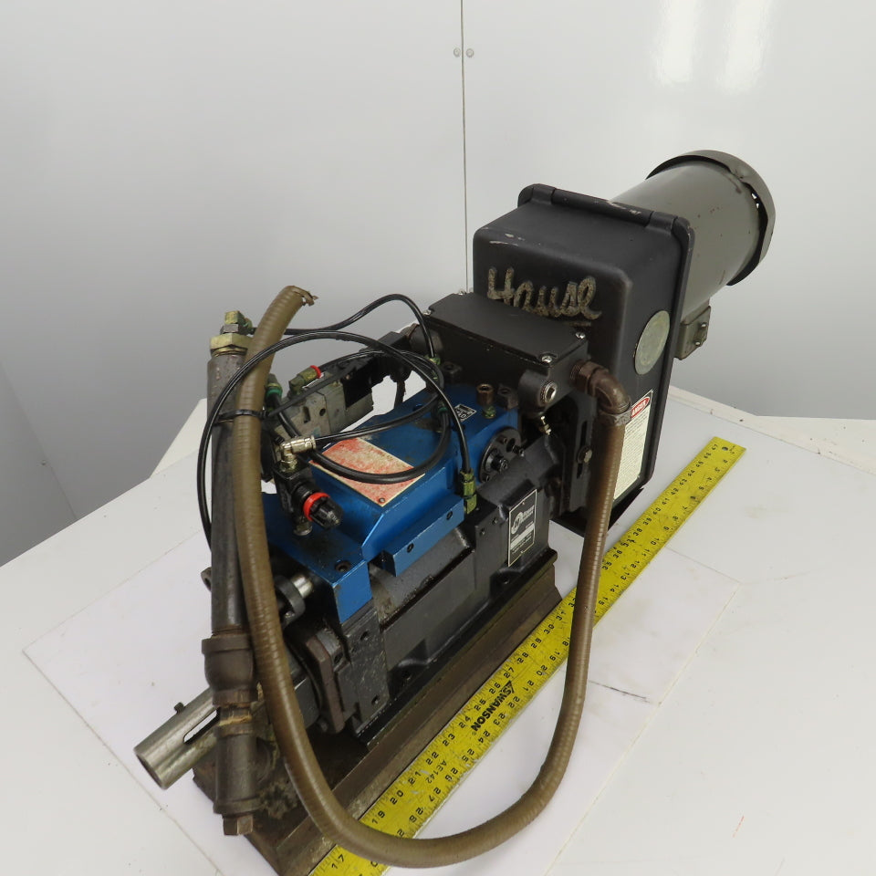 Hause Holomatic Model 2447 Air Over Hydraulic Drill Head 4" Stroke 3PH 230/460V