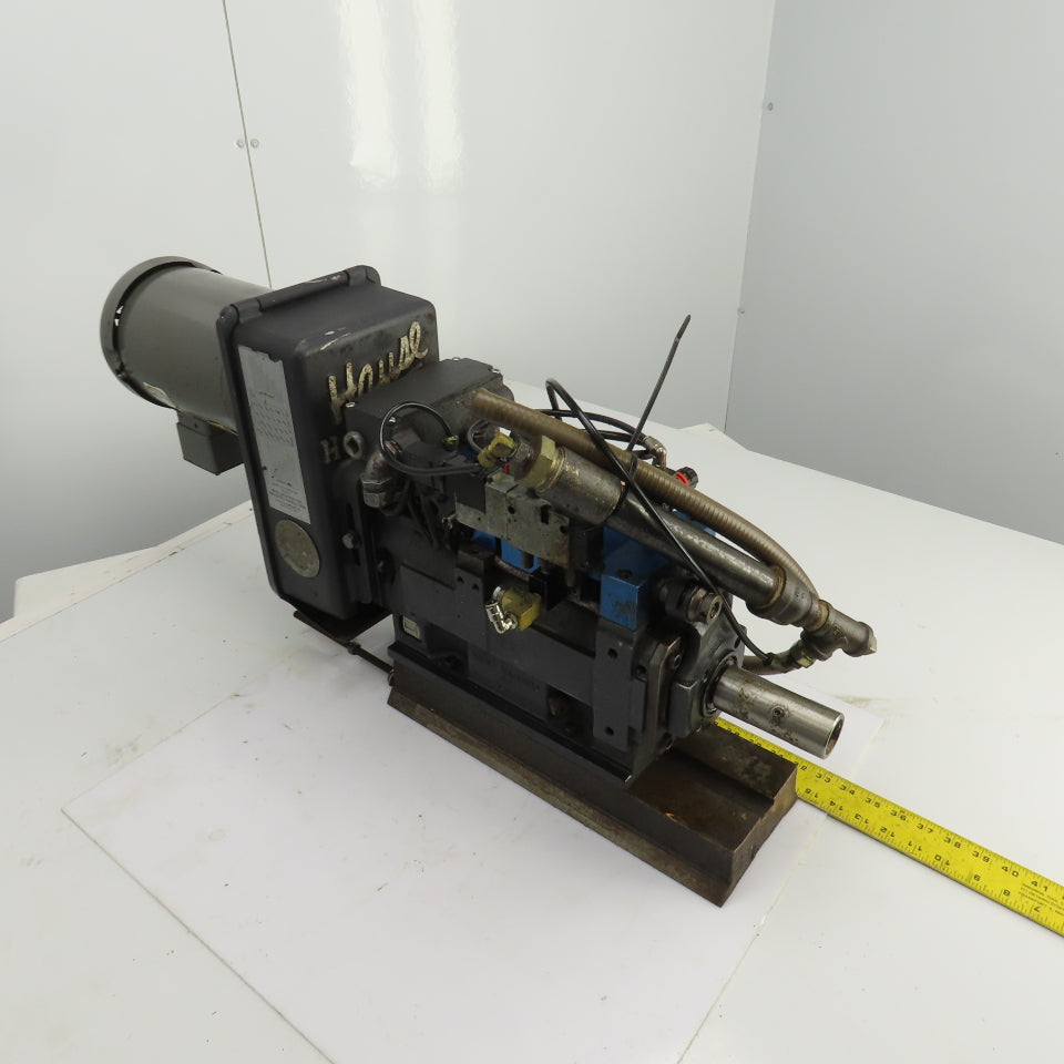 Hause Holomatic Model 2447 Air Over Hydraulic Drill Head 4" Stroke 3PH 230/460V