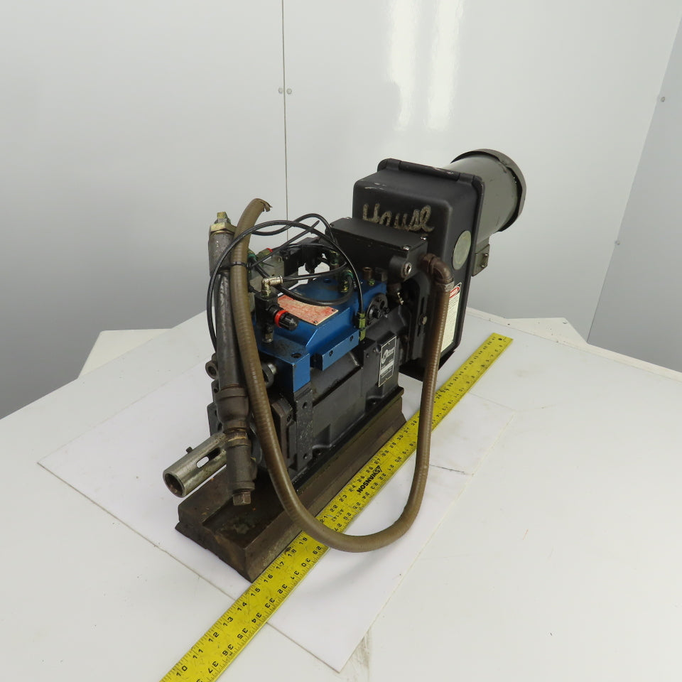 Hause Holomatic Model 2447 Air Over Hydraulic Drill Head 4" Stroke 3PH 230/460V