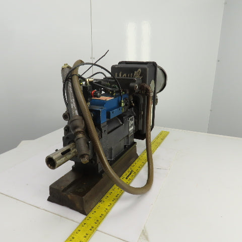 Hause Holomatic Model 2447 Air Over Hydraulic Drill Head 4" Stroke 3PH 230/460V