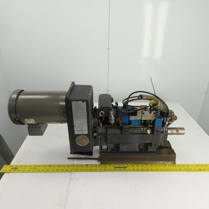 Hause Holomatic Model 2447 Air Over Hydraulic Drill Head 4" Stroke 3PH 230/460V