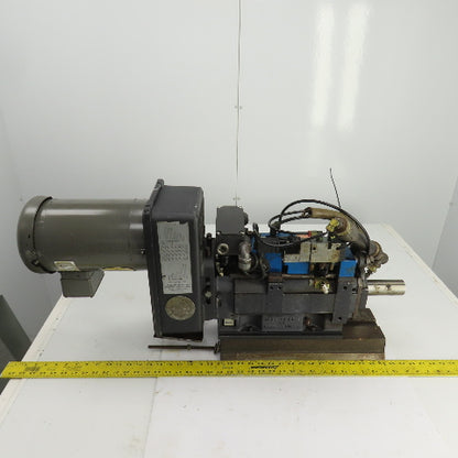 Hause Holomatic Model 2447 Air Over Hydraulic Drill Head 4" Stroke 3PH 230/460V