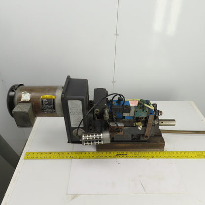 Hause Holomatic Model 2447 Air Over Hydraulic Drill Head 4" Stroke 3PH 230/460V